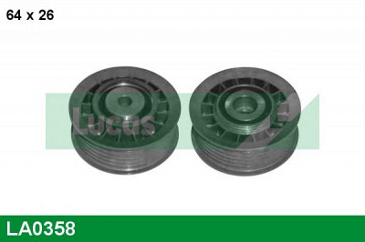 LUCAS ENGINE DRIVE la0358 -  Паразитный / ведущий ролик, поликлиновой ремень